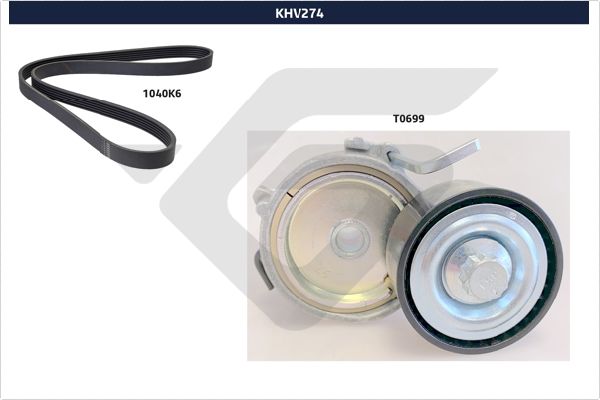 Поликлиновой ременный комплект HUTCHINSON KHV 274