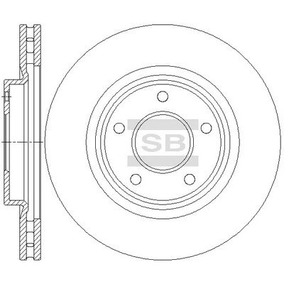 Тормозной диск HI-Q SD4709