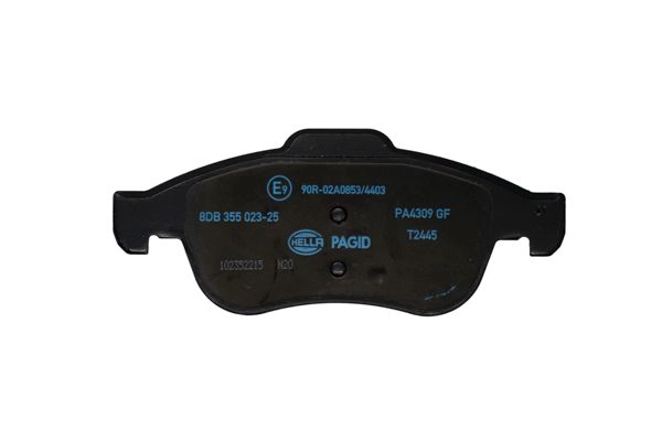 Комплект тормозных колодок дисковый тормоз HELLA/BEHR/PAGID 8DB 355 023-251