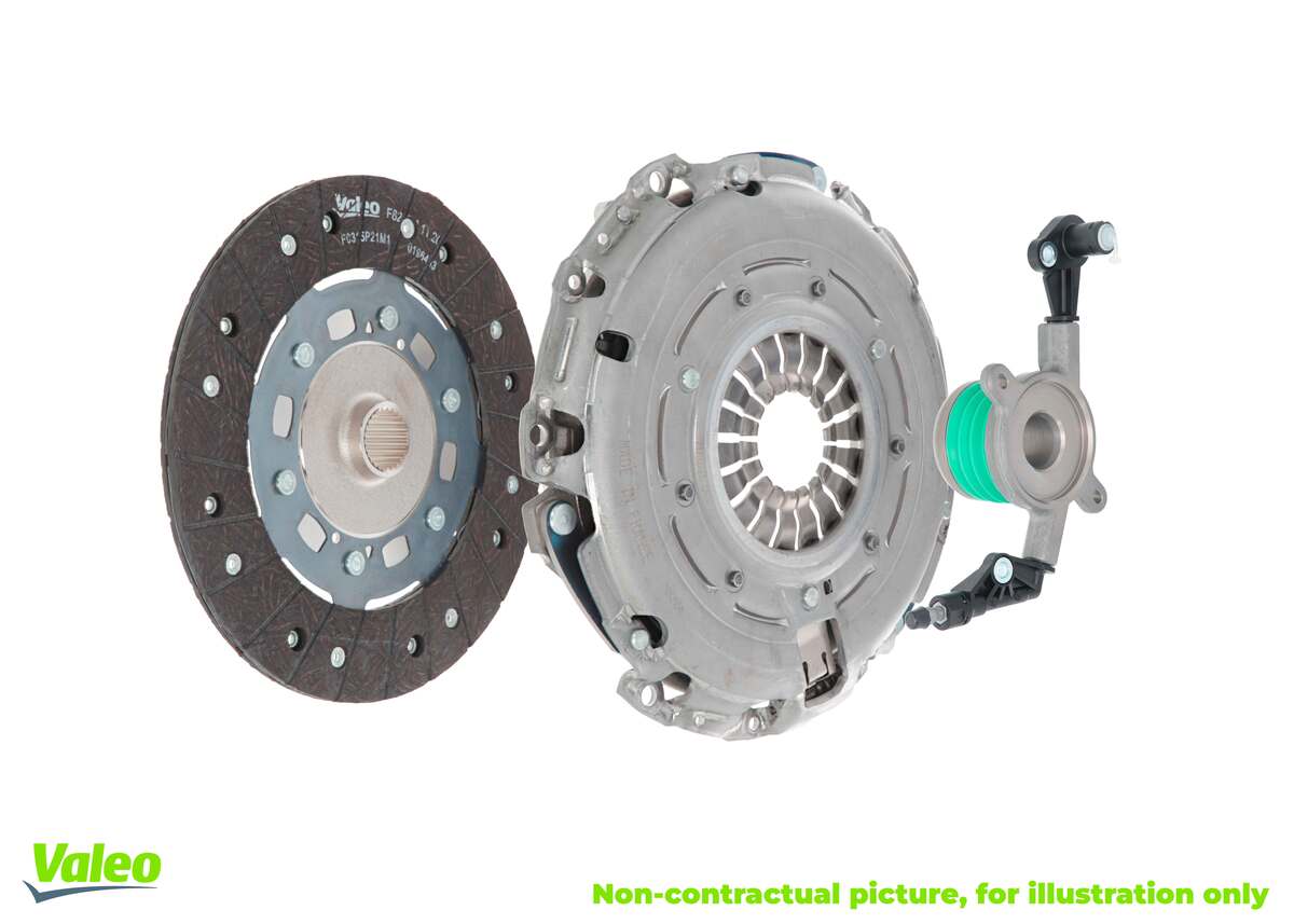 Комплект сцепления kit3p (csc) VALEO 834617