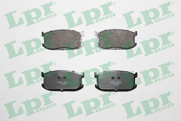 Комплект тормозных колодок дисковый тормоз LPR 05P253