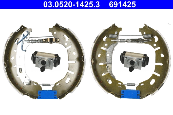 Комплект тормозных колодок original ate topkit ATE 03.0520-1425.3