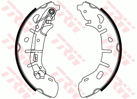 Комплект тормозных колодок TRW GS8799