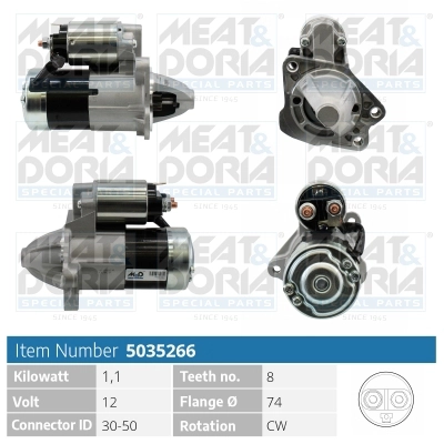 Стартер MEAT & DORIA 5035266
