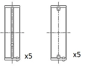 Подшипник коленвала FAI AUTOPARTS BM1004-STD