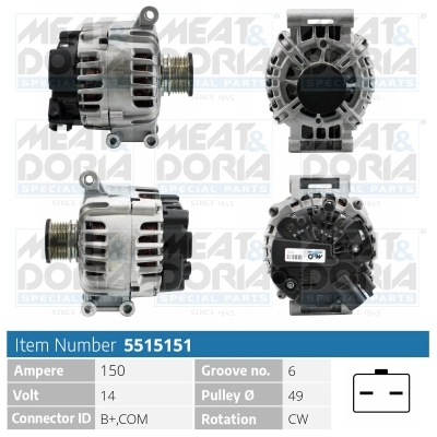 Генератор MEAT & DORIA 5515151