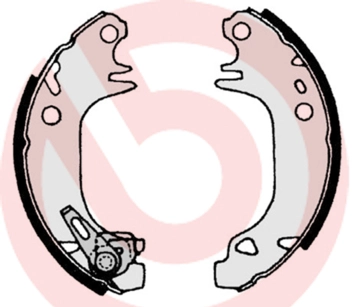 Комплект тормозных колодок essential line BREMBO S 61 513