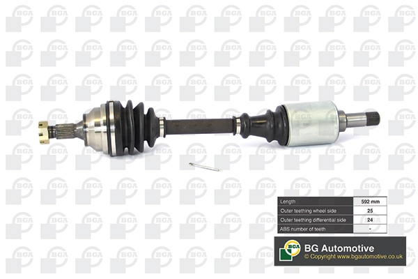 Приводной вал BGA DS1410L