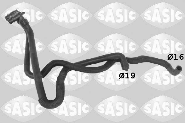 Шланг радиатора SASIC 3400218