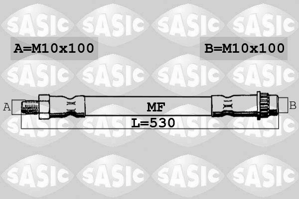 Тормозной шланг SASIC SBH0164