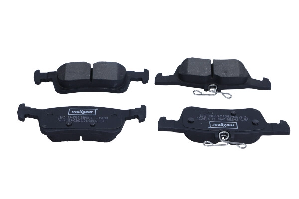 Комплект тормозных колодок дисковый тормоз MAXGEAR 19-3595