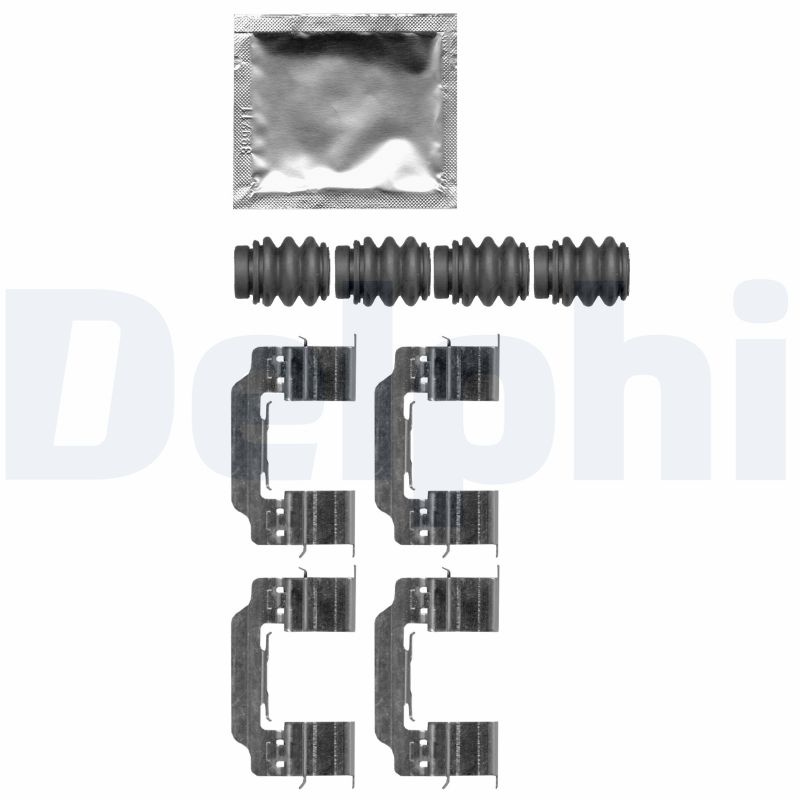 Комплектующие колодки дискового тормоза DELPHI LX0664