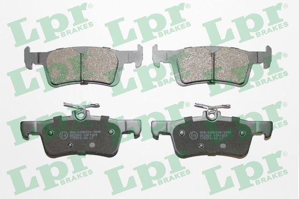 Комплект тормозных колодок дисковый тормоз LPR 05P1929
