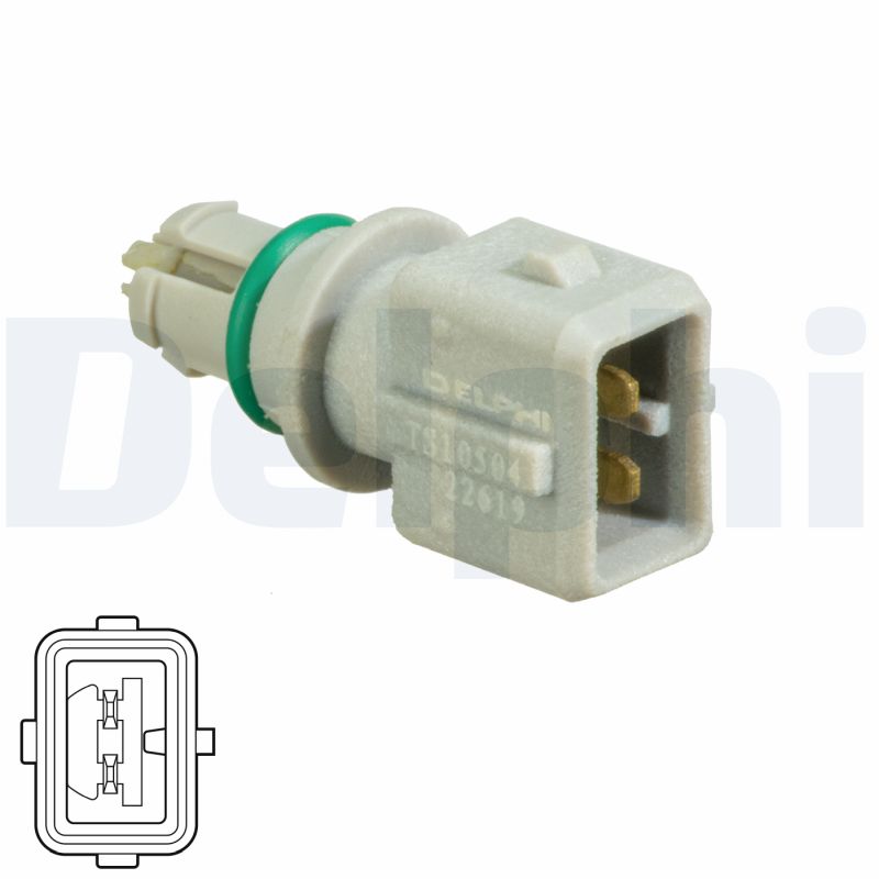 Датчик температура впускаемого воздуха DELPHI TS10504
