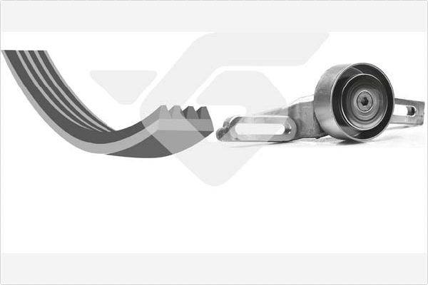 Поликлиновой ременный комплект HUTCHINSON KHV 95