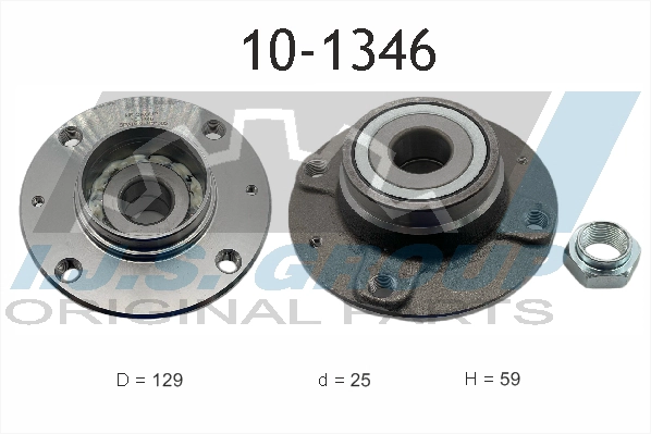 Комплект подшипника ступицы колеса technology quality IJS GROUP 10-1346