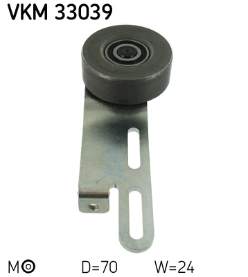 Натяжной ролик поликлиновой ремень SKF VKM 33039