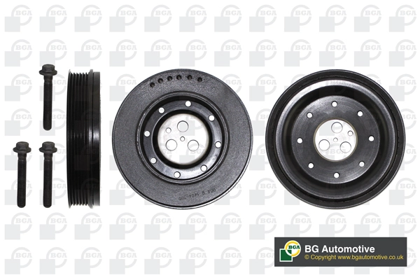 Комплект ременных шкивов коленчатый вал BGA DP1024K