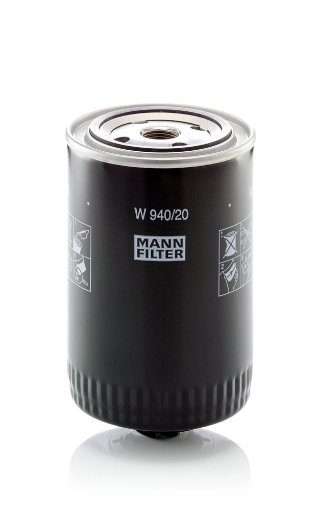 Масляный фильтр MANN-FILTER W940/20