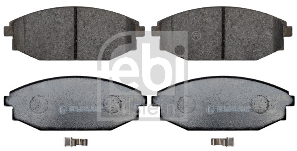 Комплект тормозных колодок дисковый тормоз FEBI BILSTEIN 170266