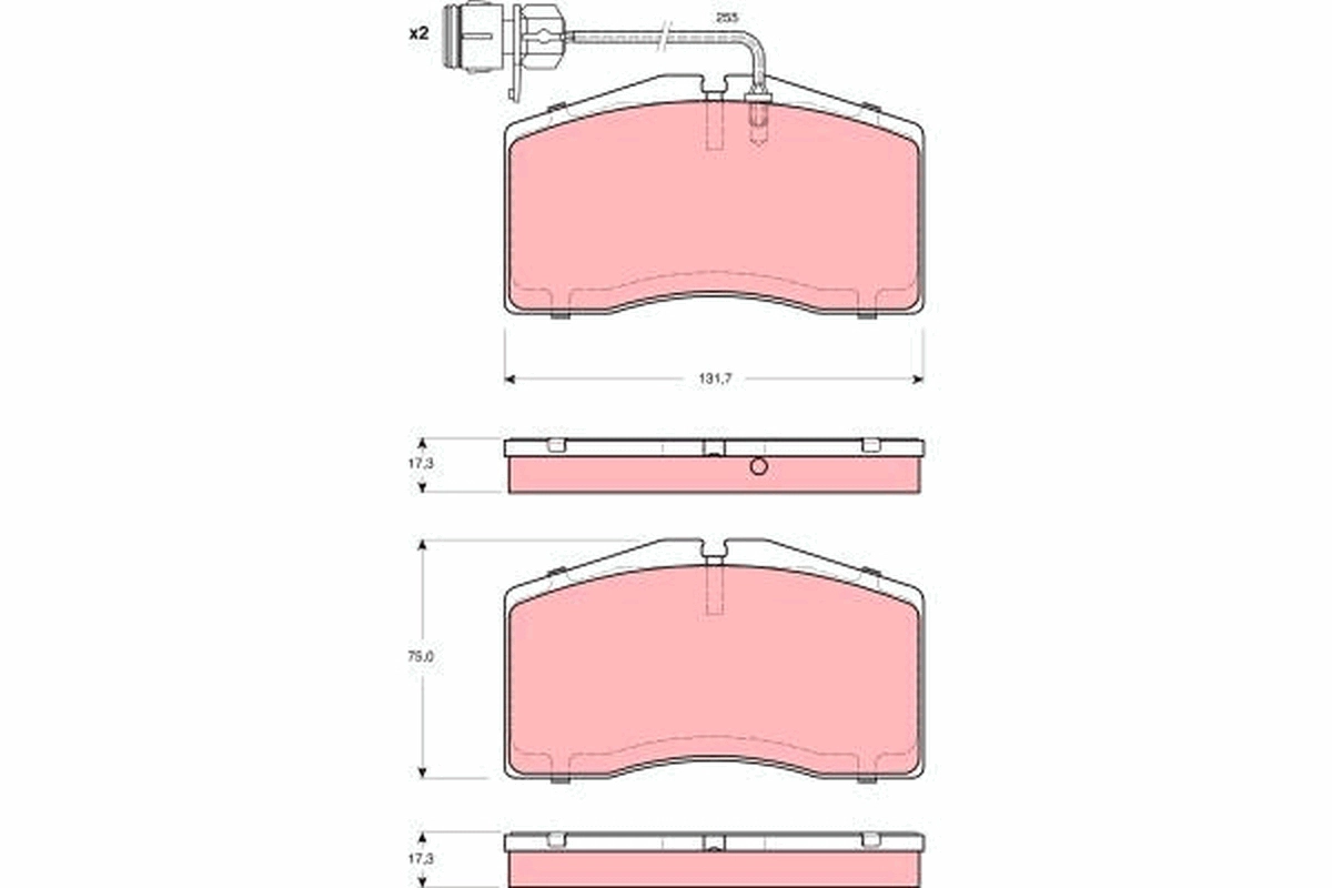 Колодки тормозные 1523 8 4. 2 9902 (2024-05-06) TRW GDB1523