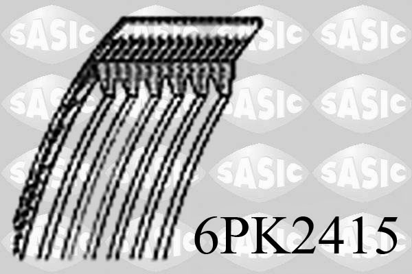 Поликлиновой ремень SASIC 6PK2415