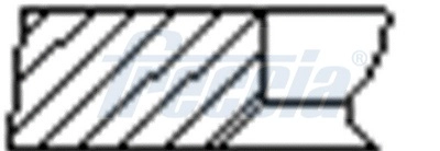Комплект поршневых колец FRECCIA FR10-385750