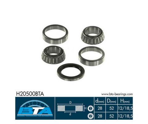 Комплект подшипника ступицы колеса BTA H20500BTA