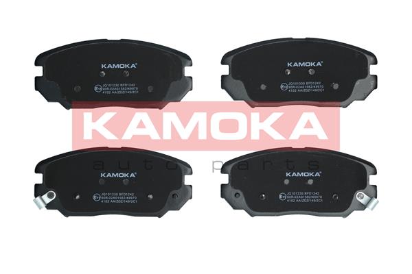 Комплект тормозных колодок дисковый тормоз KAMOKA JQ101330