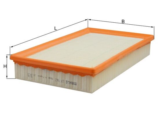Воздушный фильтр MAHLE/KNECHT LX 942
