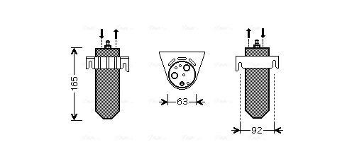 Осушитель кондиционер AVA QUALITY COOLING RTD378