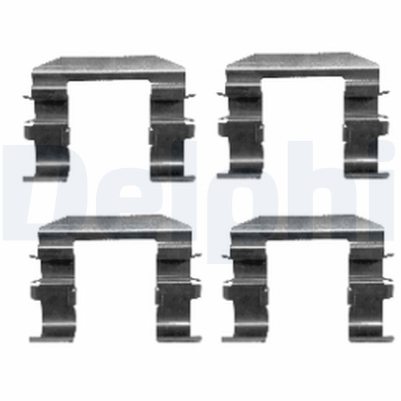 Комплектующие колодки дискового тормоза DELPHI LX0417