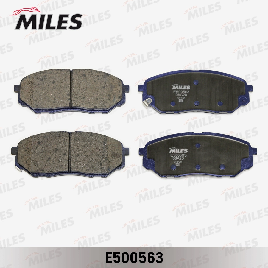 Комплект тормозных колодок дисковый тормоз MILES E500563