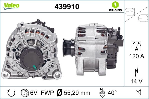 Генератор VALEO 439910