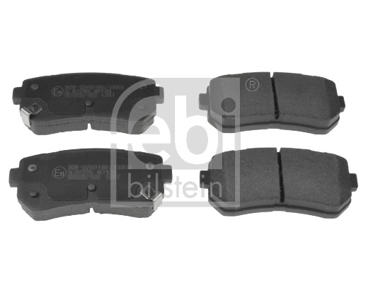 Комплект тормозных колодок дисковый тормоз FEBI BILSTEIN 116367