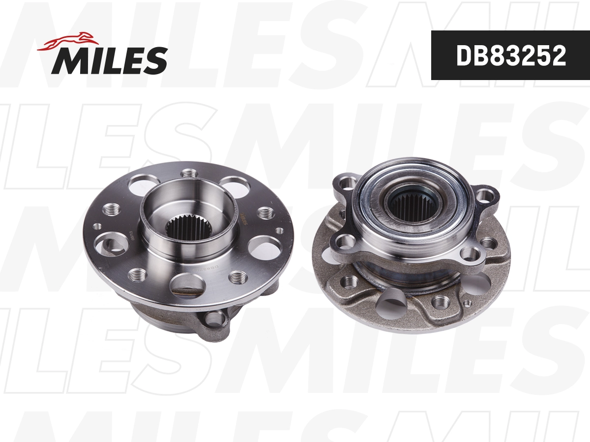 Комплект подшипника ступицы колеса MILES DB83252