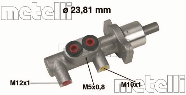Главный тормозной цилиндр METELLI 05-0382