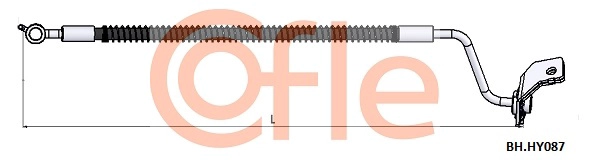 Тормозной шланг COFLE 92BHHY087
