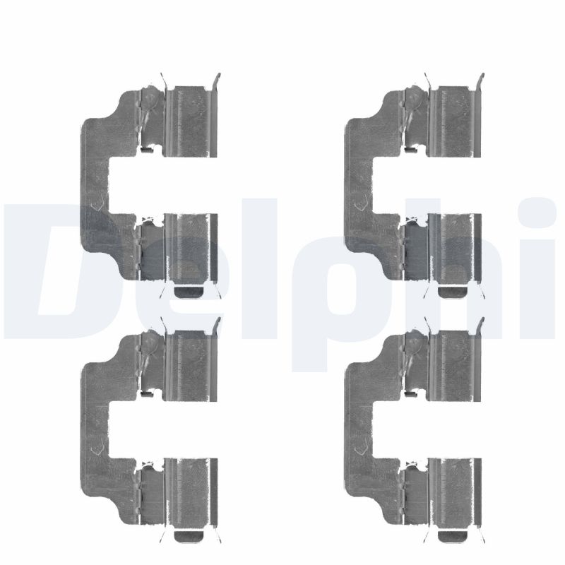 Комплектующие колодки дискового тормоза DELPHI LX0493