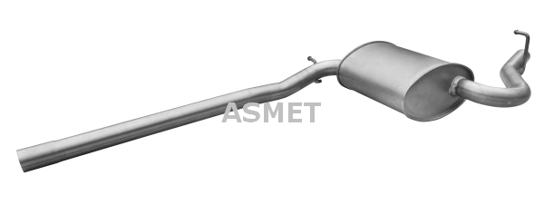 Средний глушитель выхлопных газов ASMET 06.020