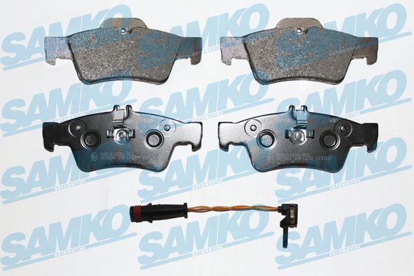 Комплект тормозных колодок дисковый тормоз SAMKO 5SP1232A