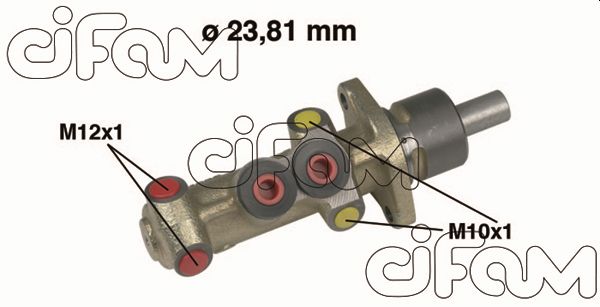 Главный тормозной цилиндр CIFAM 202-223