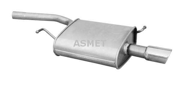 Глушитель выхлопных газов конечный ASMET 06.021