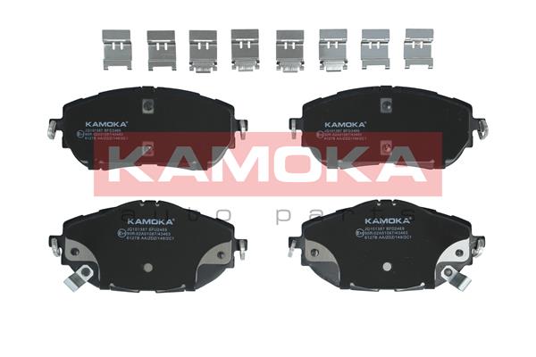 Комплект тормозных колодок дисковый тормоз KAMOKA JQ101387
