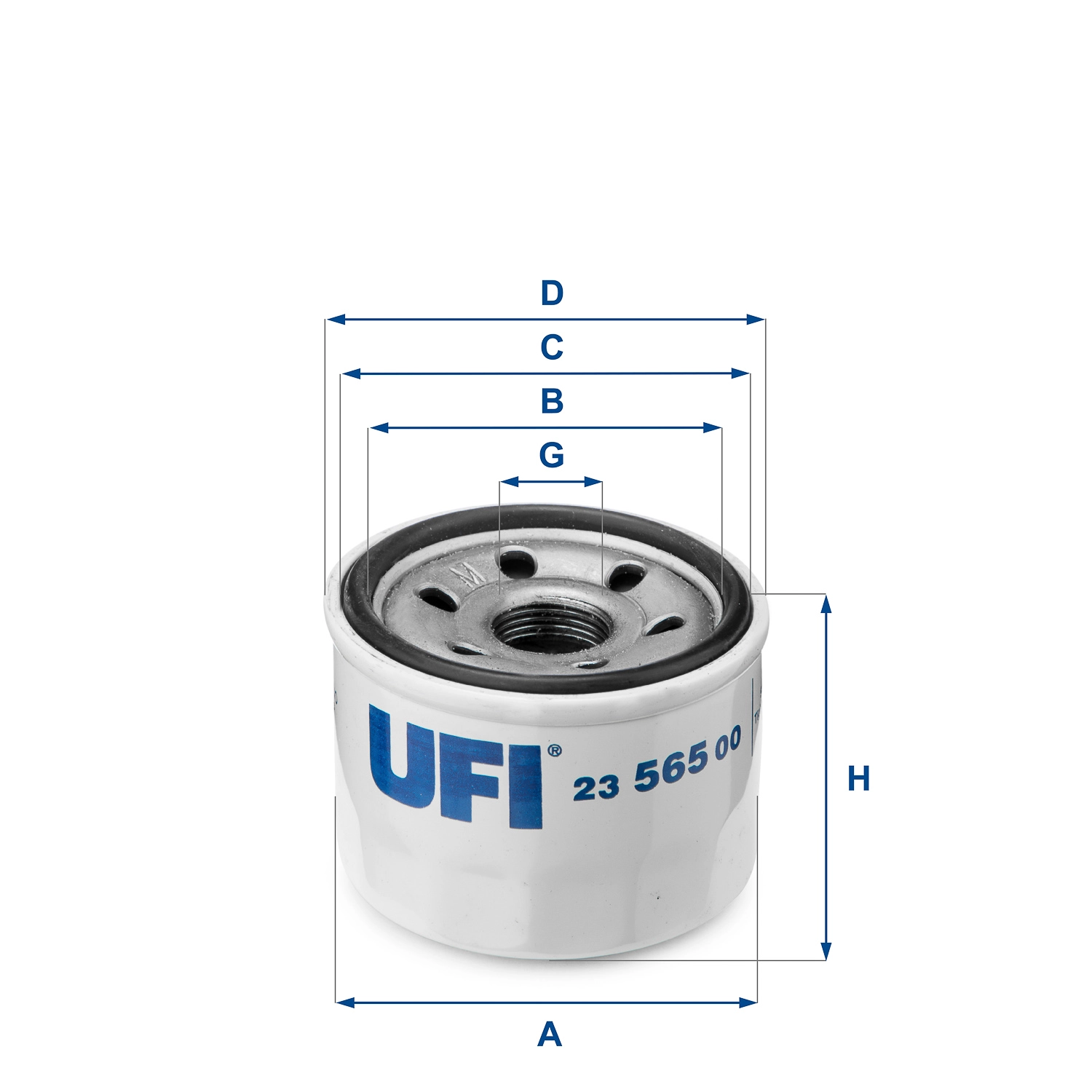 Масляный фильтр UFI 23.565.00