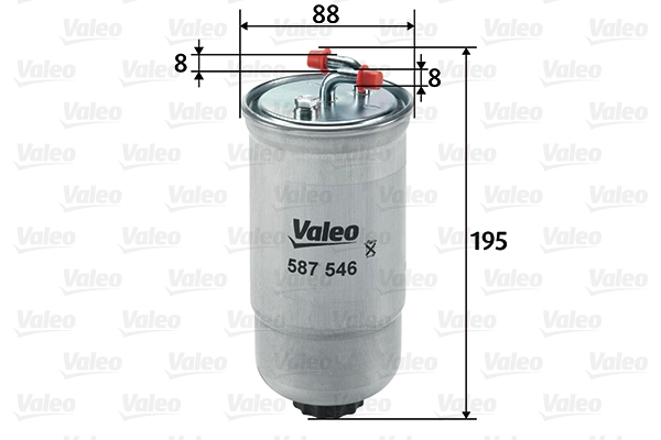 Топливный фильтр VALEO 587546