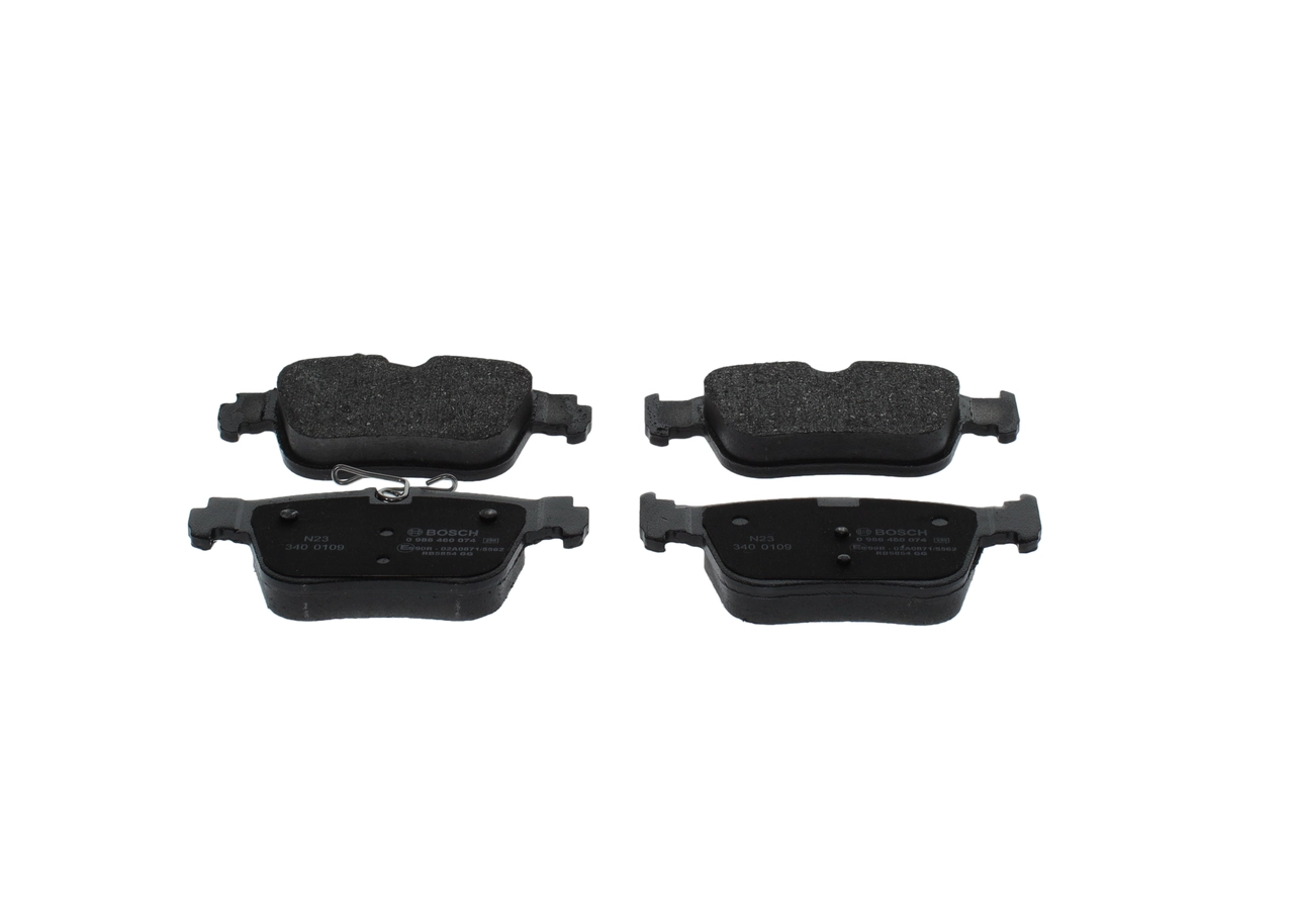 Комплект тормозных колодок дисковый тормоз BOSCH 0 986 460 074