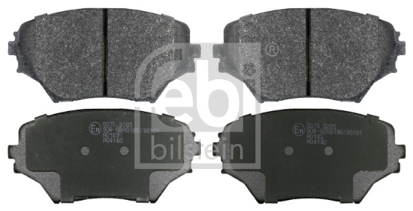 Комплект тормозных колодок дисковый тормоз FEBI BILSTEIN 116273