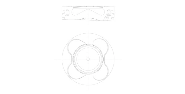 Поршень MAHLE/KNECHT 081 PI 00102 002