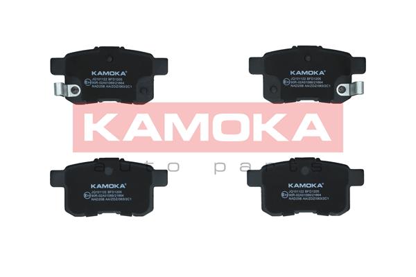 Комплект тормозных колодок дисковый тормоз KAMOKA JQ101122